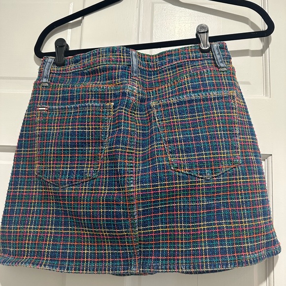 Alice + Olivia colored denim skirt - Picture 2 of 2